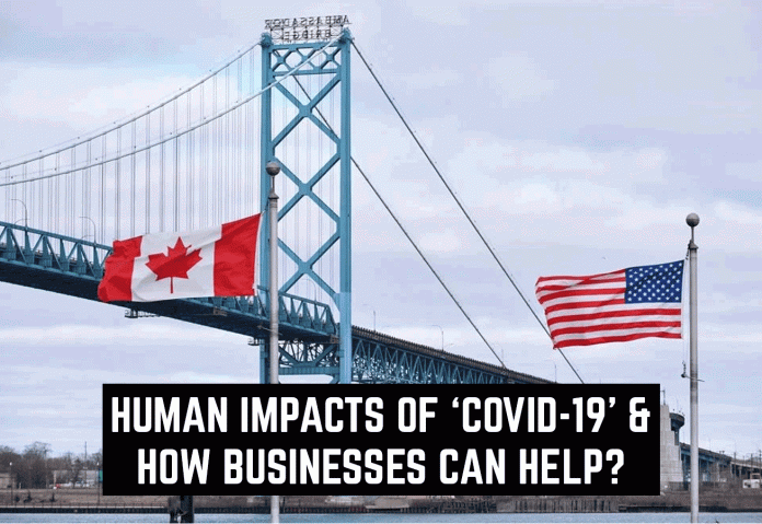 Human imapcts of COVID how businesses can help