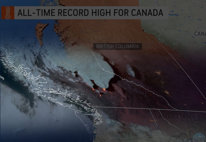BRITISH COLUMBIA'S HEAT WAVE IS THE MOST DANGEROUS IN RECENT TIMES