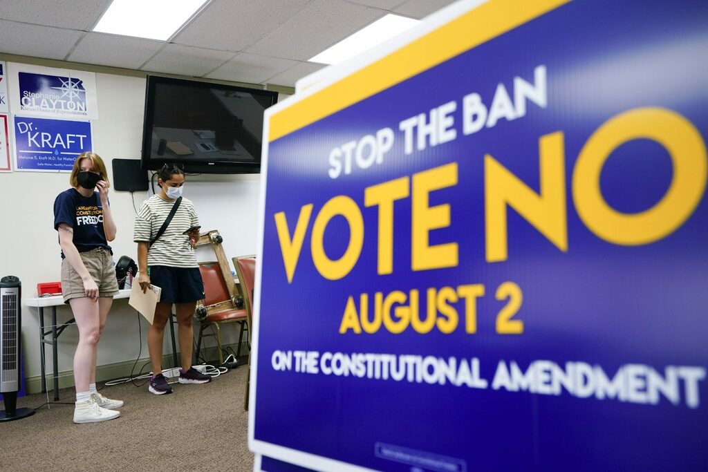 Kansas voters reject effort to eliminate state abortion protections